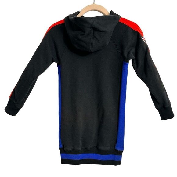 RALPH‎ LAUREN Hooded Fleece Tunic Dress, Girls Size 7 - Picture 2 of 12